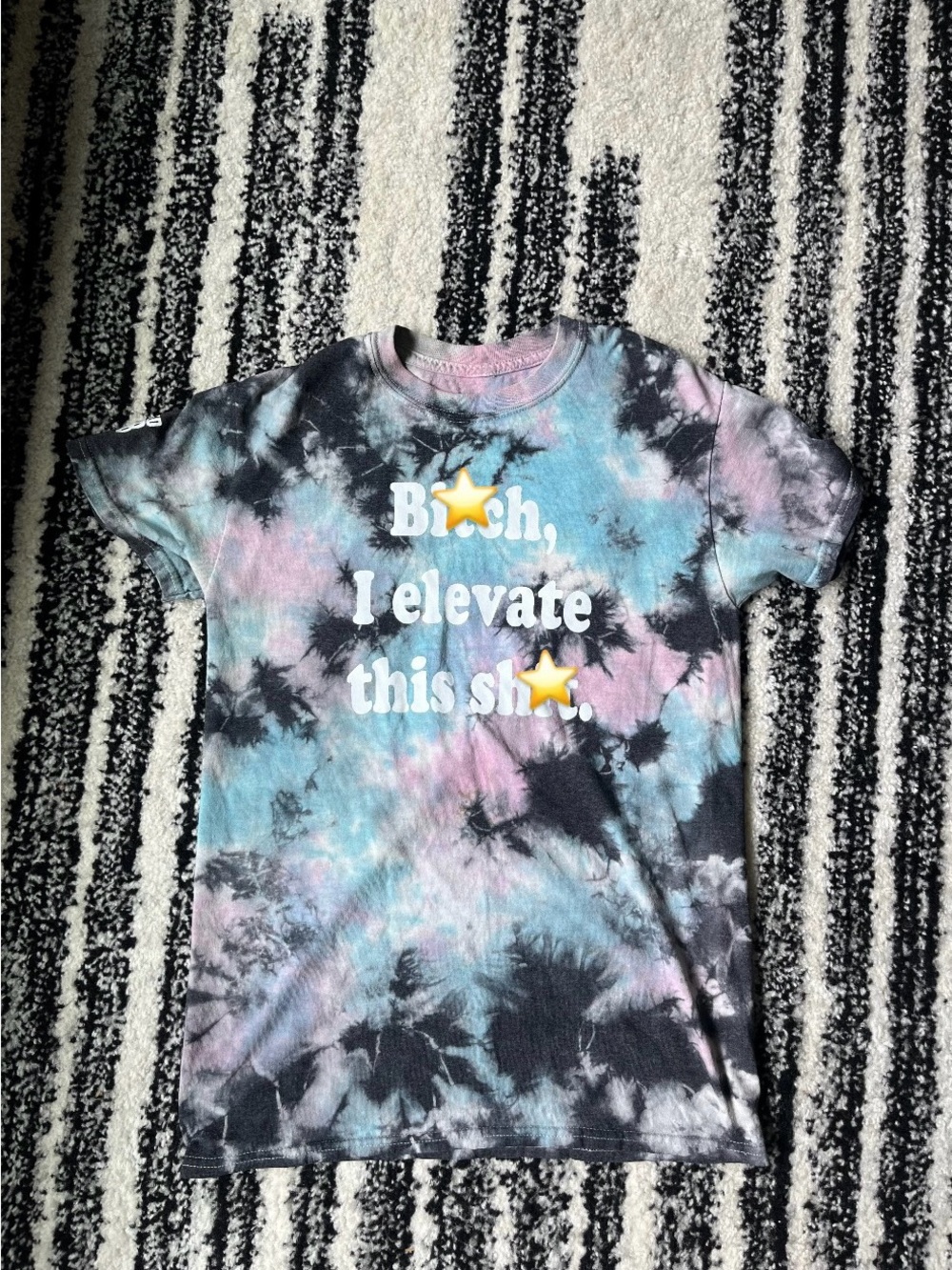 MTTM tie-dye shirt B*tch I Elevate this Sh*t